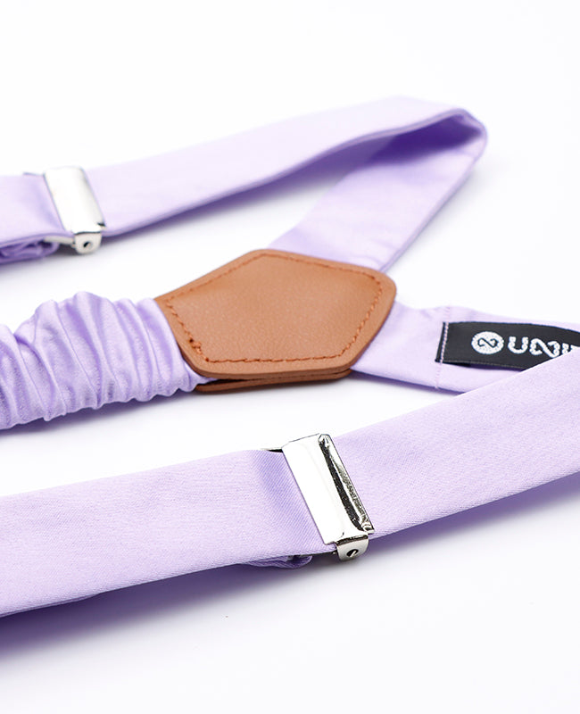 Bretelle Uomo Viola n°2 in Poliestere «Ernest»