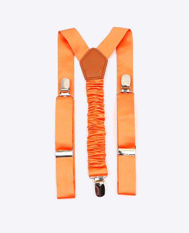 Bretelle Bambini Arancione n°2 in Poliestere «Ernest»