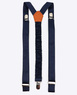 Bretelle Uomo Blu n°1 in Poliestere «Ernest»