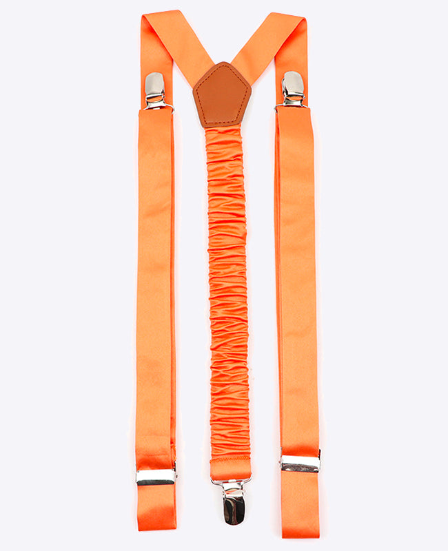 Bretelle Uomo Arancione n°2 in Poliestere «Ernest»