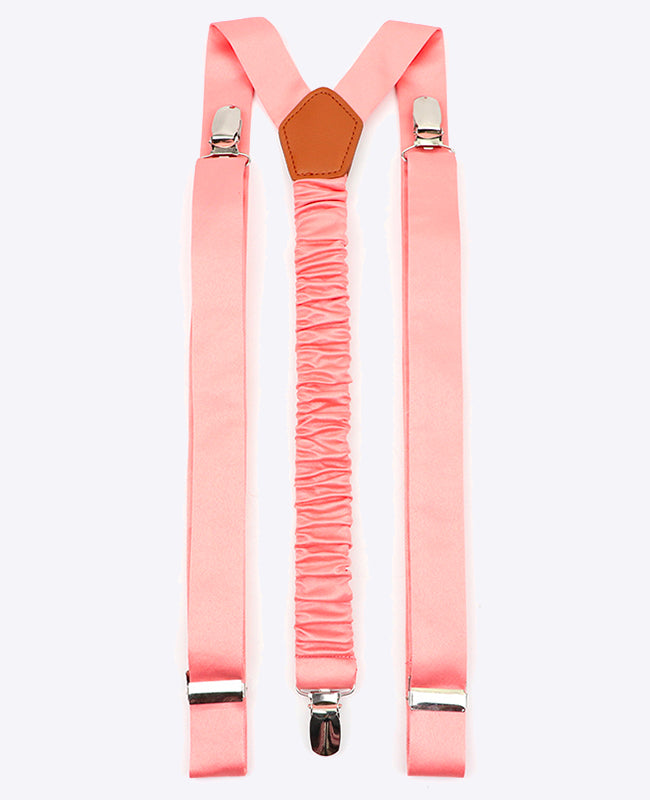 Bretelle Uomo Rosa n°3 in Poliestere «Ernest»