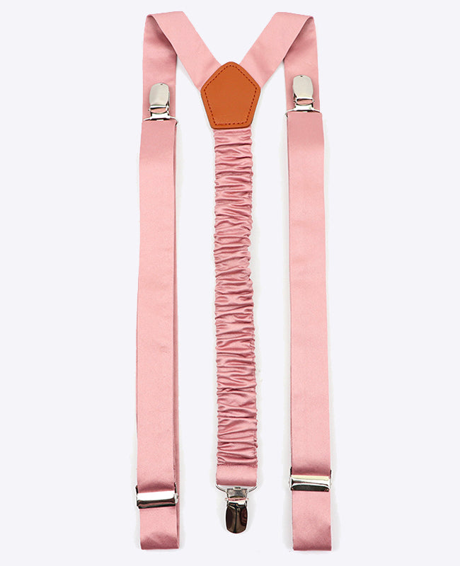 Bretelle Uomo Rosa n°4 in Poliestere «Ernest»