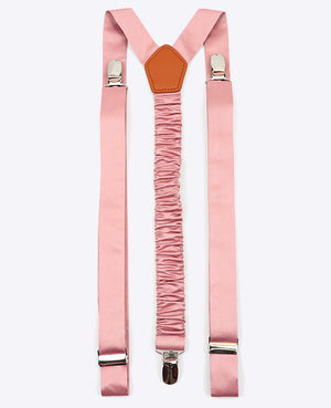 Bretelle Uomo Rosa n°4 in Poliestere «Ernest»