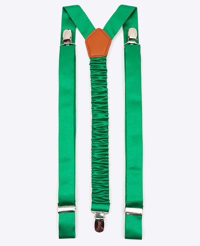 Bretelle Uomo Verde n°3 in Poliestere «Ernest»