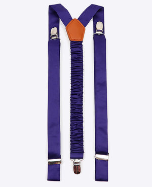 Bretelle Uomo Viola n°1 in Poliestere «Ernest»