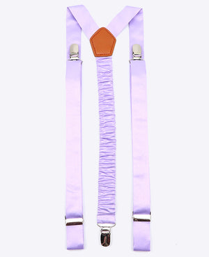 Bretelle Uomo Viola n°2 in Poliestere «Ernest»