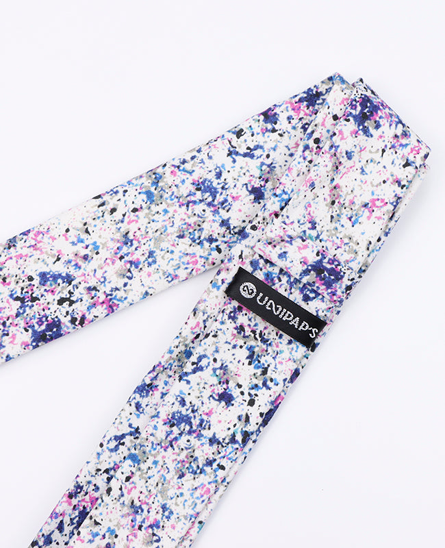 Cravatta Liberty Bianco n°1 Uomo in Cotone | Charles - Unipap's