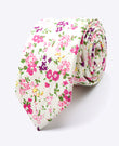 Cravatta Liberty Rosa n°1 Uomo in Cotone | Gaspard - Unipap's