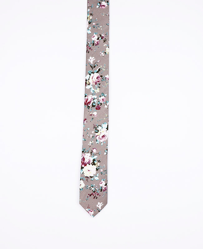 Cravatta Liberty Blu n°1 Uomo in Cotone | Gaspard - Unipap's