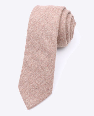 Cravatta Beige n°1 Uomo in Lana | Claude - Unipap's