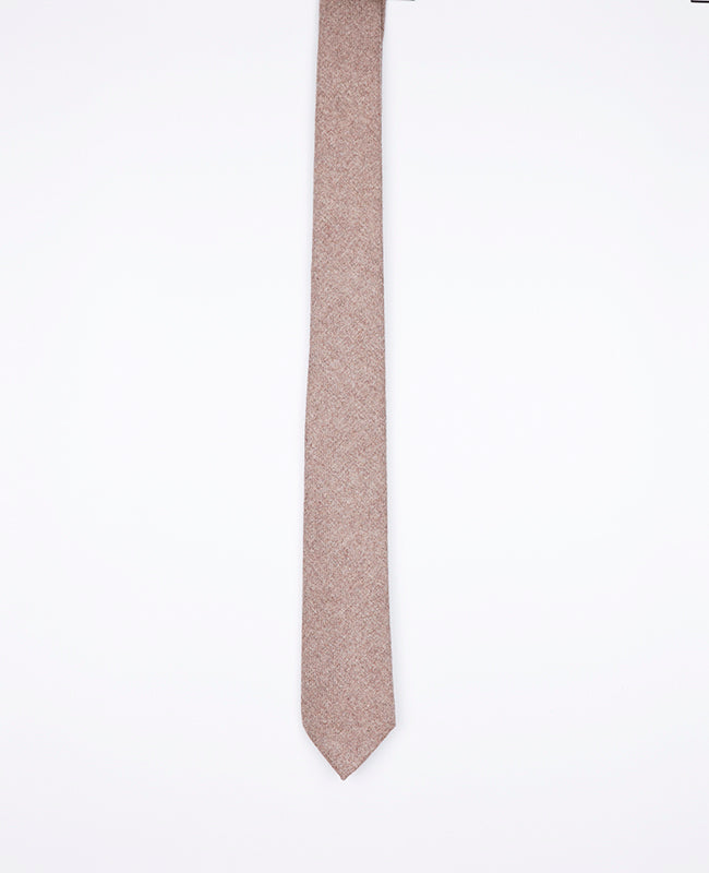 Cravatta Beige n°1 Uomo in Lana | Claude - Unipap's