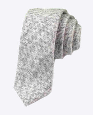 Cravatta Grigio n°1 Uomo in Lana | Claude - Unipap's