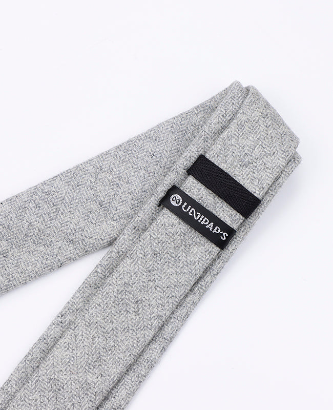 Cravatta Grigio n°1 Uomo in Lana | Claude - Unipap's