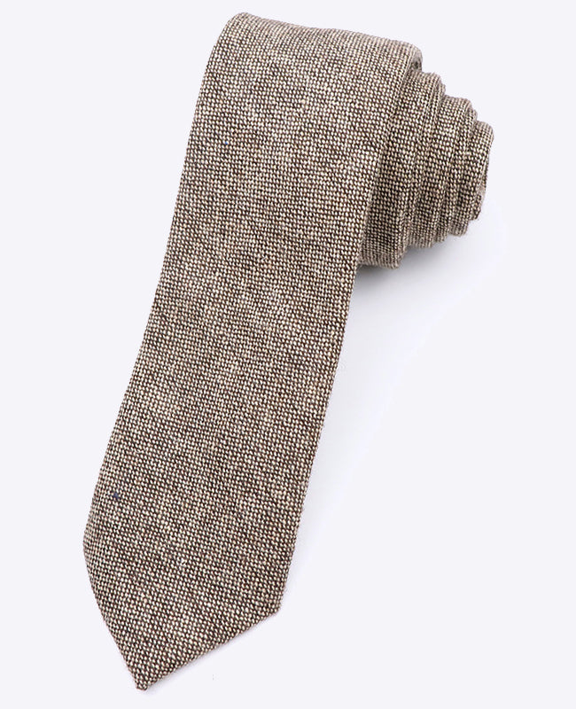 Cravatta Grigio n°2 Uomo in Lana | Claude - Unipap's