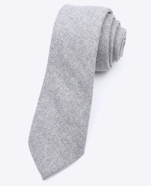 Cravatta Grigio n°5 Uomo in Lana | Claude - Unipap's