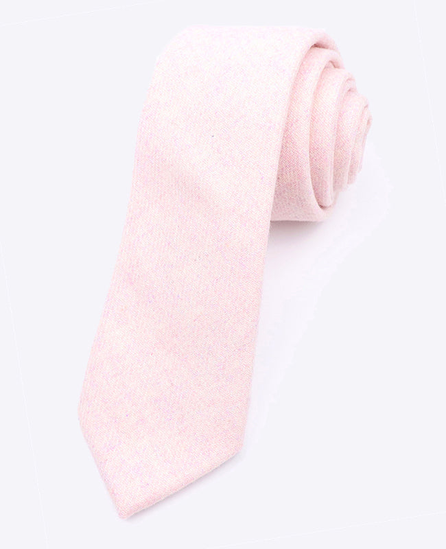 Cravatta Rosa n°2 Uomo in Lana | Claude - Unipap's