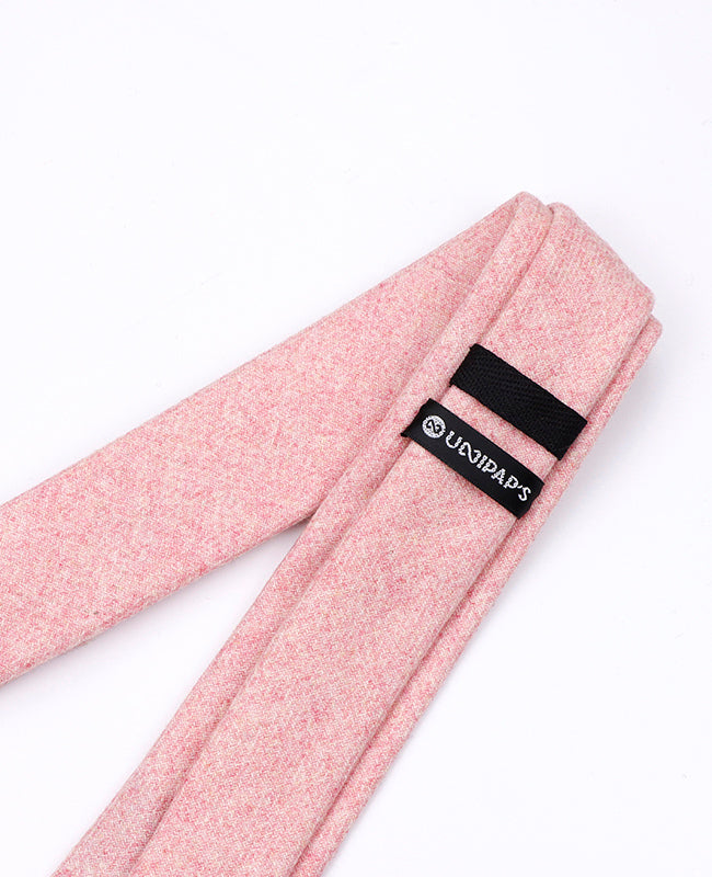 Cravatta Rosso n°4 Uomo in Lana | Claude - Unipap's