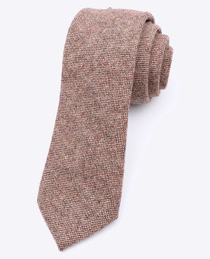 Cravatta Rosso n°5 Uomo in Lana | Claude - Unipap's