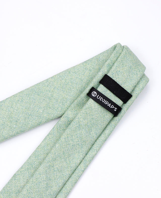 Cravatta Verde n°1 Uomo in Lana | Claude - Unipap's