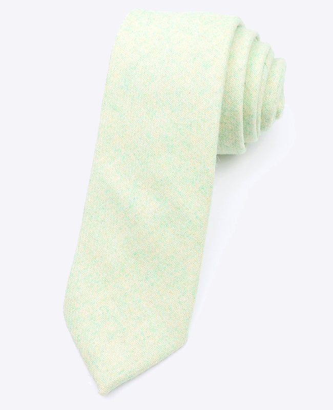 Cravatta Verde n°4 Uomo in Lana | Claude - Unipap's