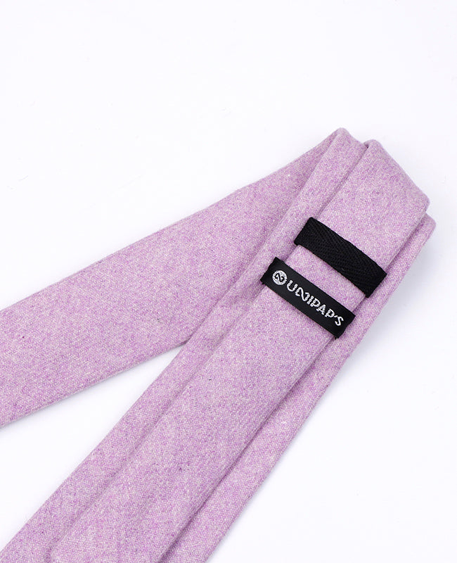 Cravatta Viola Uomo in Lana | Claude - Unipap's
