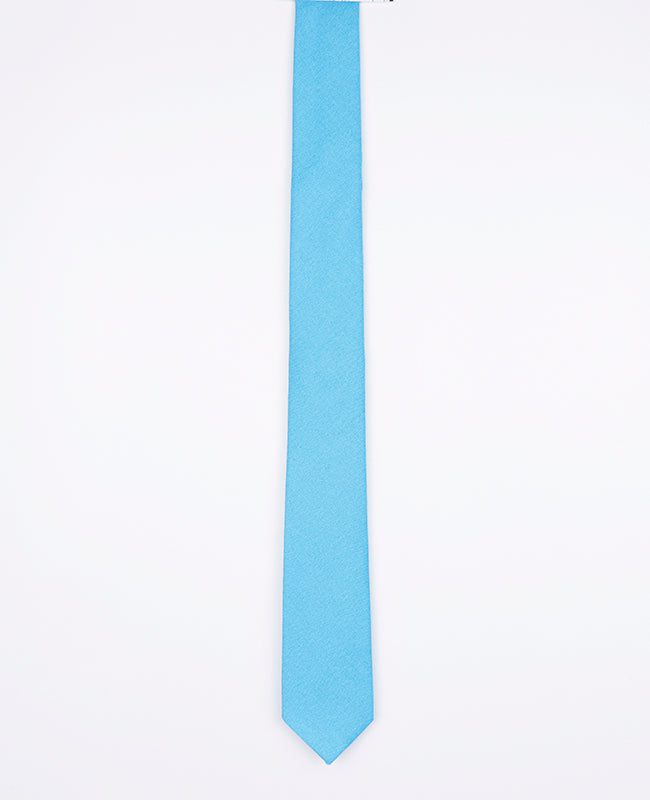Cravatta Blu n°2 Uomo in Lino | Basile - Unipap's
