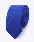 Cravatta Blu n°4 Uomo in Lino | Basile - Unipap's