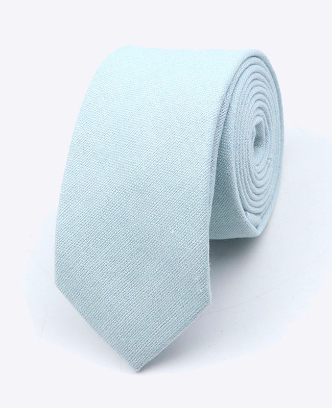 Cravatta Blu n°6 Uomo in Lino | Basile - Unipap's