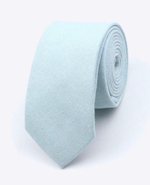 Cravatta Blu n°6 Uomo in Lino | Basile - Unipap's