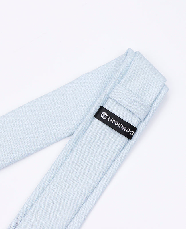 Cravatta Blu n°6 Uomo in Lino | Basile - Unipap's