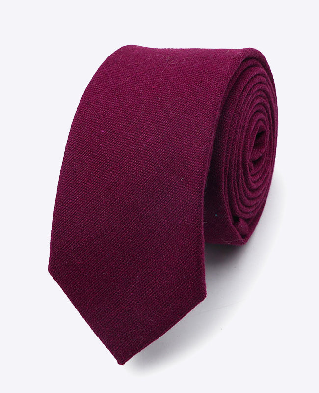 Cravatta Rossa n°1 Uomo in Lino | Basile - Unipap's