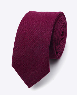 Cravatta Rossa n°1 Uomo in Lino | Basile - Unipap's