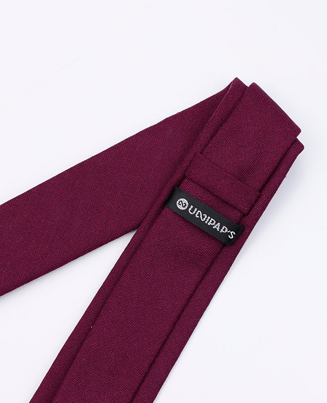 Cravatta Rossa n°1 Uomo in Lino | Basile - Unipap's