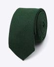 Cravatta Verde n°2 Uomo in Lino | Basile - Unipap's
