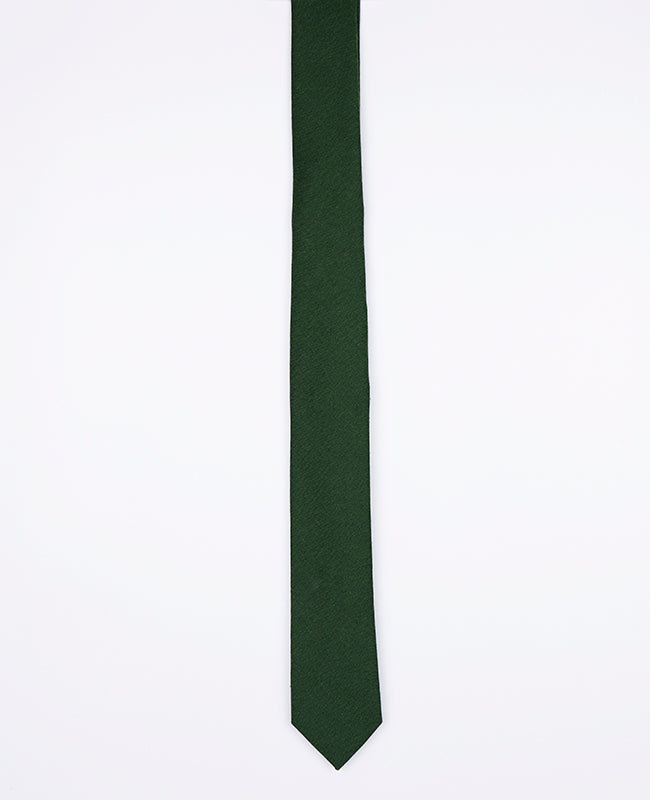 Cravatta Verde n°2 Uomo in Lino | Basile - Unipap's