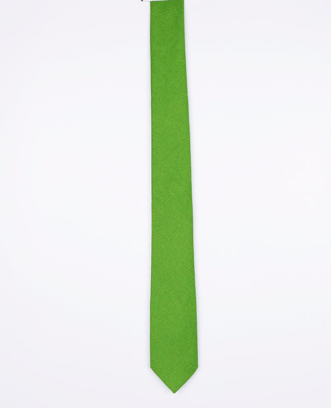 Cravatta Verde n°4 Uomo in Lino | Basile - Unipap's
