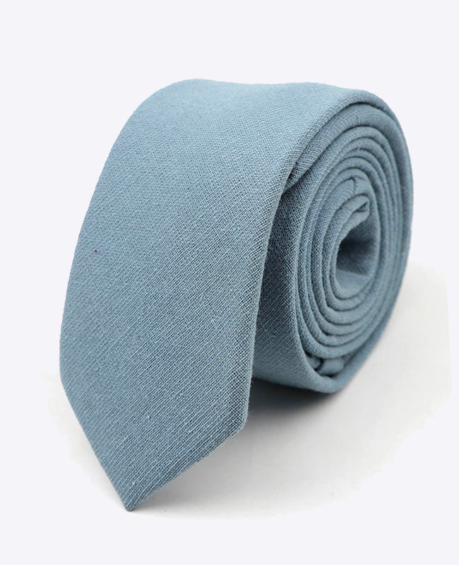 Cravatta Blu n°2 Uomo in Cotone | Edgard - Unipap's
