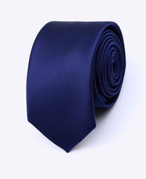 Cravatta Blu n°2 Uomo in Poliestere | Lucien - Unipap's