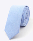 Cravatta Blu n°3 Uomo in Cotone | Edgard - Unipap's