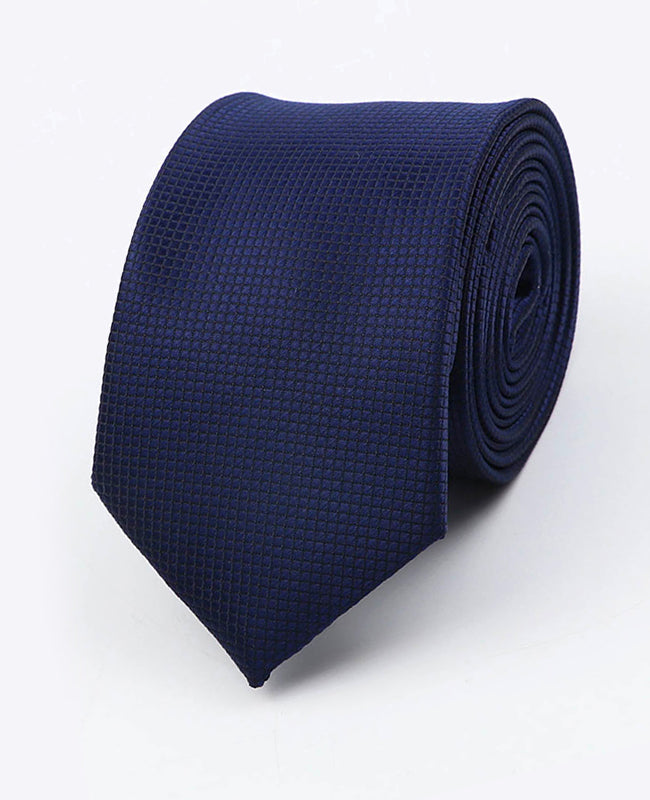 Cravatta Blu n°3 Uomo in Poliestere | Martin - Unipap's