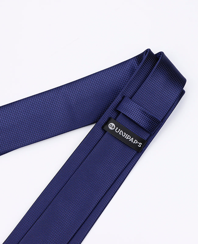 Cravatta Blu n°3 Uomo in Poliestere | Martin - Unipap's