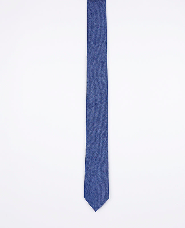 Cravatta Blu n°4 Uomo in Cotone | Edgard - Unipap's