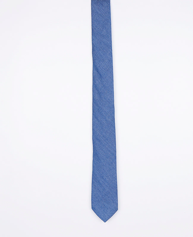 Cravatta Blu n°5 Uomo in Cotone | Edgard - Unipap's