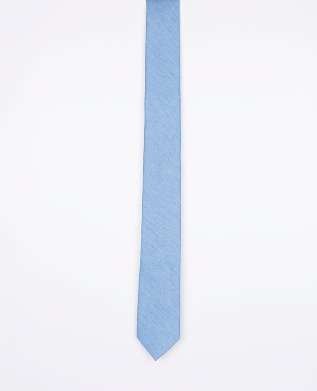 Cravatta Blu n°6 Uomo in Cotone | Edgard - Unipap's