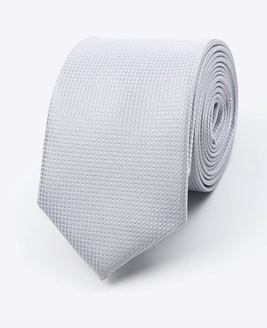 Cravatta Grigio n°1 Uomo in Poliestere | Martin - Unipap's