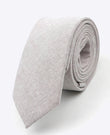 Cravatta Grigio n°2 Uomo in Cotone | Edgard - Unipap's