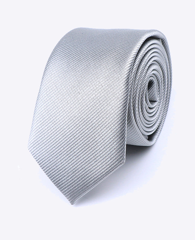 Cravatta Grigio n°2 Uomo in Poliestere | Lucien - Unipap's