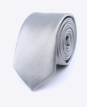 Cravatta Grigio n°2 Uomo in Poliestere | Lucien - Unipap's
