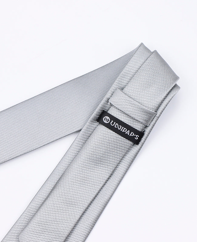 Cravatta Grigio n°2 Uomo in Poliestere | Lucien - Unipap's