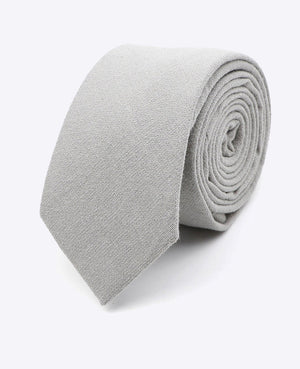 Cravatta Grigio n°3 Uomo in Cotone | Edgard | Unipap's